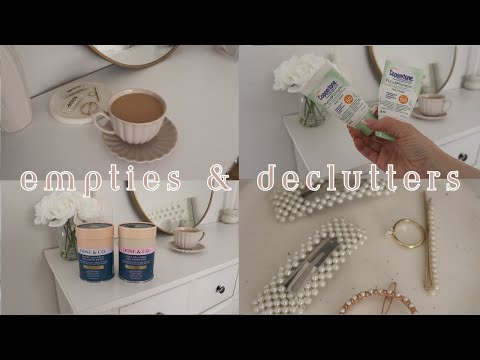 EMPTIES & DECLUTTERS March 2024 ✨ 🤎 Skincare, Supplements, Perfume & more!