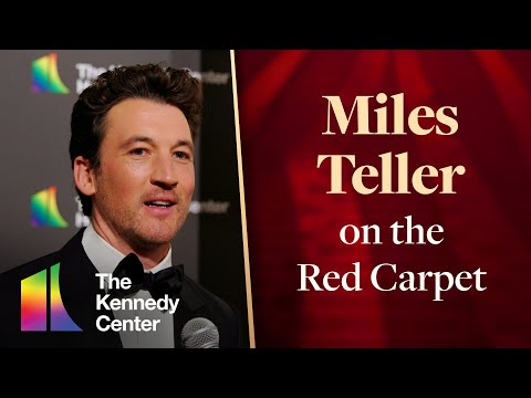 Miles Teller: “They’re My Favorite Band” | Kennedy Center Honors