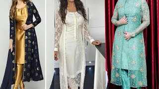 Jacket Style Salwar Suits || Salwar Kameez With Jacket || Jacket Suit Design 2019