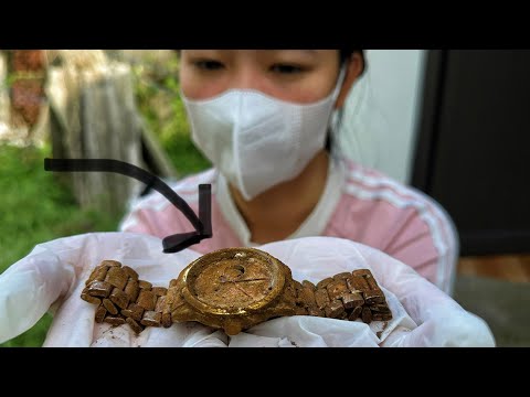 Genius girl repairs and restoreation high-value LONGINES watches using only simple tools