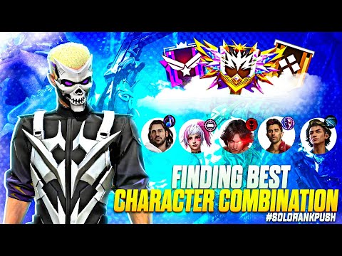 Finding Best Character Combination For Br Rank Grandmaster | Br Rank Push Tips and Tricks | Part - 2