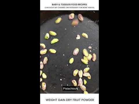 WeightGain Baby Food - Nuts | Protein Powder Recipe for Babies & Kids