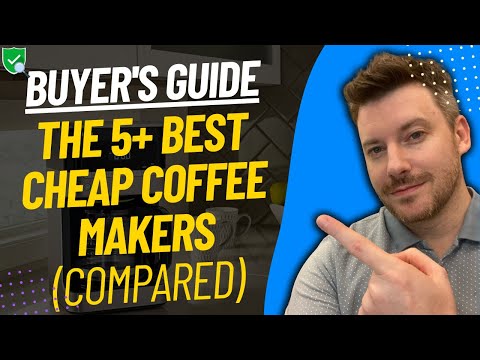 TOP 5 Best Cheap Coffee Makers | Best Budget Coffee Maker Reviews (2024)