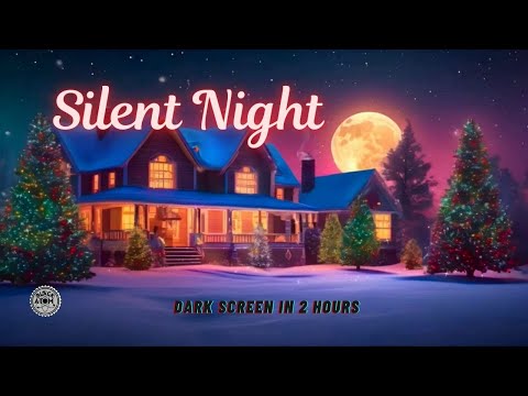 Silent Night Piano ⨀ Soothing Christmas Sleep Music 🎄✨