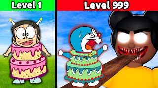 Nobita Became Human Cake 😱 | Funny Game 😂