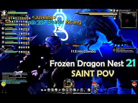 Frozen Dragon Nest Normal 21, SAINT POV (Ncang) DN SEA