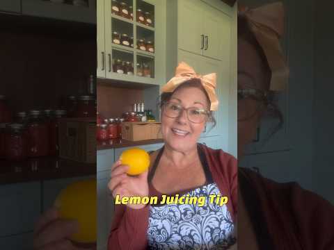 Lemon Juicing Tip For Baking and Cooking