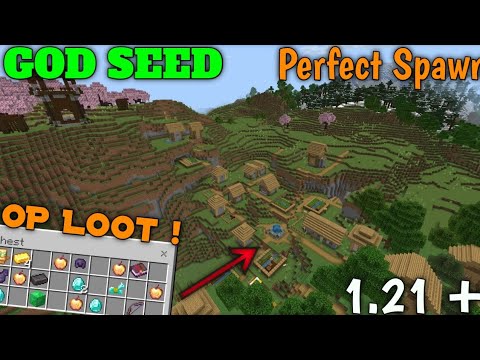 [Minecraft God Seed]🔥 For Minecraft Bedrock and Pocket Edition 1.21+ Seed  |  Minecraft seeds