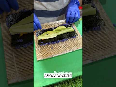 AVOCADO SUSHI😍 | Indian street food #shorts #viral #shortsvideo