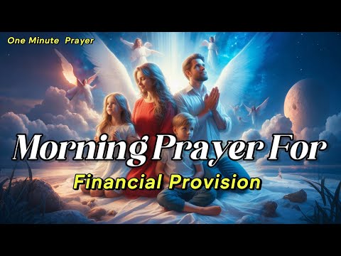 Prayer For Financial Provision | Morning Prayer To Start Your Day : One Minute Prayer