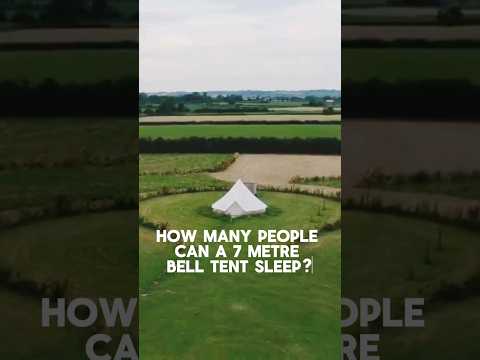 This Tent is a Tardis! 7 metre Bell Tent Tour!