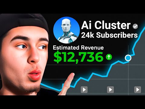 How I made $12,726 with a Faceless YouTube Automation Channel (with AI Voice)