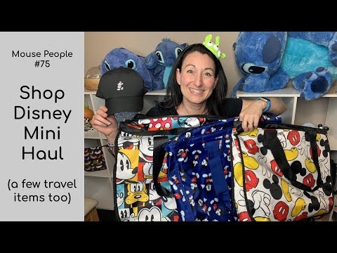 Shop Disney Haul Mini Haul (a few travel items too) #75