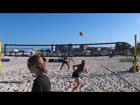 SSOVA's April Sand Key Park Girls 18U Advanced - Miller/Engel vs Marien/Schrock