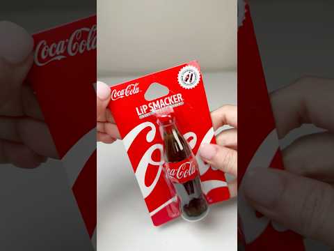 Coca Cola Lip Smacker Balm #shorts #asmr