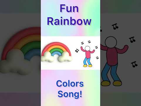 Rainbow Colors Song for Kids 🌈 | Learn Colors of the Rainbow | Educational Songs for Children