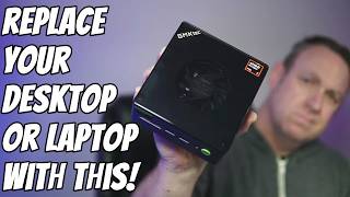 This GMKTek M7 Pro Mini PC can do it all and is super quiet! Gaming, graphic design. Best for price