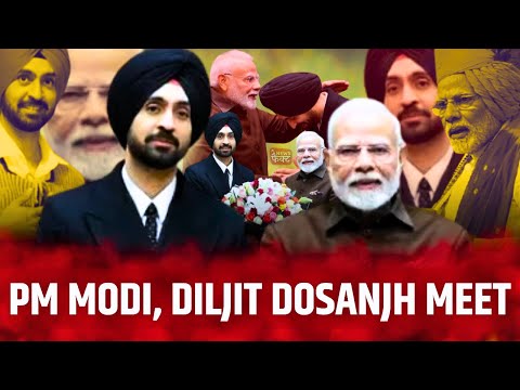 @diljitdosanjh‬'s meetup with PM Modi: | PM Modi Interacts With Punjabi Singer Diljit Dosanjh | 2025