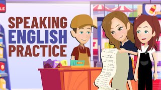 Simple English Speaking Practice for Beginners | Learn Daily English Conversation about Shopping