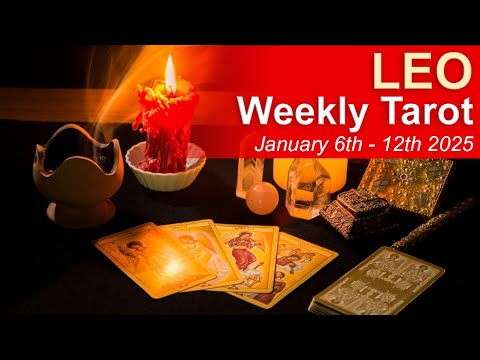 LEO WEEKLY TAROT READING "BIG HAPPY CHANGES! A STROKE OF LUCK" January 6th to 12th 2025 #weeklytarot