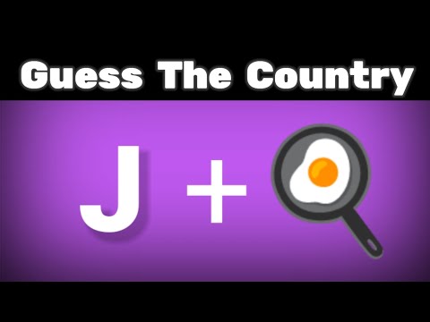 CAN YOU GUESS THE COUNTRY BY EMOJI | Emoji Quiz🚩