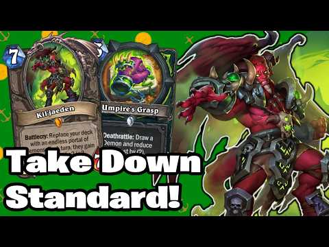 Warp into Ladder with Kil'jaeden DH! The Great Dark Beyond Hearthstone Demon Hunter Deck