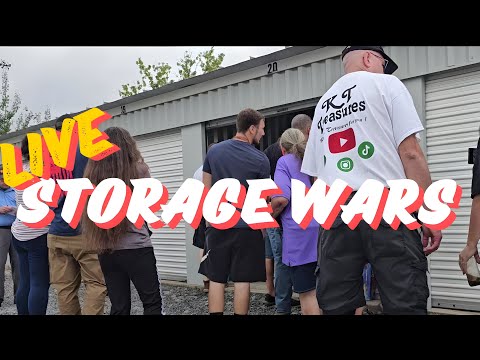 LIVE STORAGE WARS! 14 Abandoned Storage Units Warren Ohio