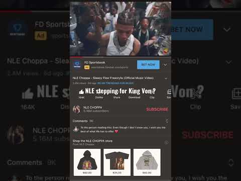 NLE choppa stepping for king von ? NBA youngboy diss ?#nlechoppa #aisleTREY #sleazyflow #NLEvs4KT