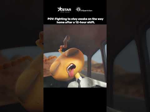 Drive safety Plz~ #mingo #automobile #animation#driving #funny #pov