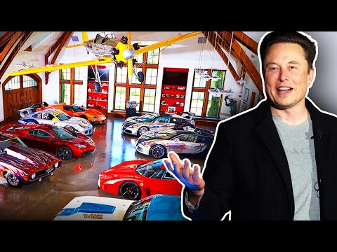 Inside Elon Musk's Expensive Car Collection