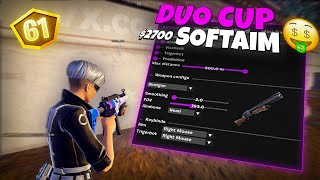 Earning $2700 In The DUO CASH CUP w/ SOFTAIM 🏆