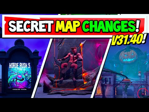 Fortnitemares ALL Map Changes & Secrets