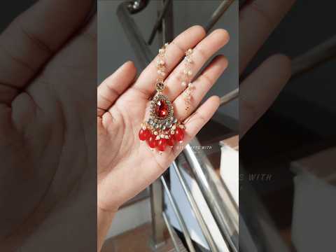 Diy Mangtika Part -2 🥰 must watch part-1 #diy #diyjewellerymaking #shorts #shortsfeed #mangtika