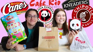 We're Trying Kids' Meals! cause why not? | Kids' Meals Taste Test