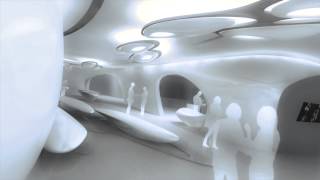 ROCA london Gallery Animation © Zaha Hadid Architects