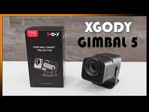 XGODY Gimbal 5 Portable Smart Projector Unboxing & Review