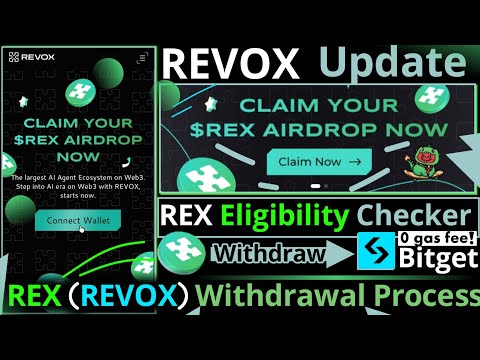 Binance REVOX Airdrop Update || REX Eligibility Checker || Withdraw to Bitget || How to Claim REX