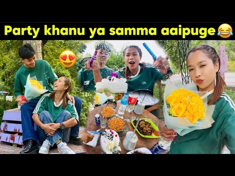 YATI TADA AAYE😳​⁠@keshabmagar8 KO B-DAY CELEBRATION GARNA🥰//bebo_vlog🌎🥀❤️