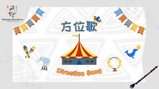 方位歌 Direction Song 中文歌曲  Simple Chinese Song | Position Song ｜ Song by Melody Mandarin