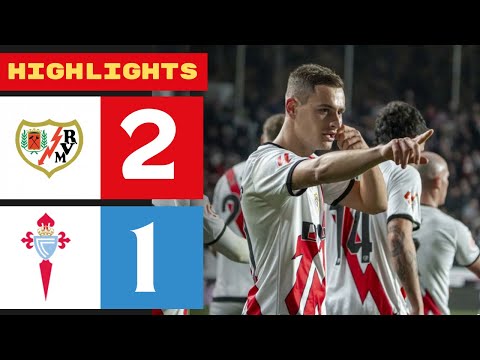 Rayo Vallecano - Celta Vigo | 2-1 | Highlights | LaLiga 2024-25 | rayo vallecano celta vigo