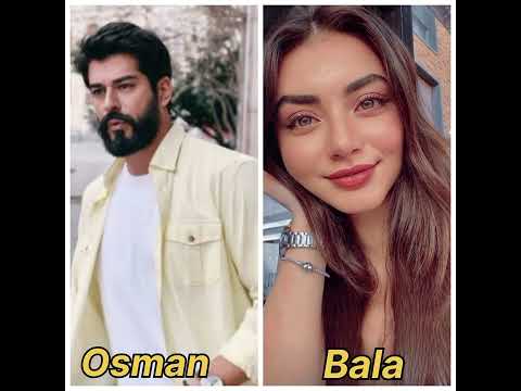 Osman bey X bala hatun 🔥kurulus osman actors özge törer and burak özcivit ||Osman Vs bala ||