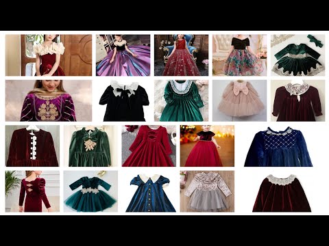 40+Velvet Frock Design For Baby Girl 2024 | Baby Frock Design Winter | Baby net Frock Design