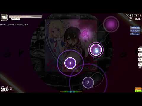 【osu!】ホロライブ - Suspect Hardプレイしてみた