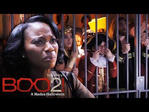 'The Prank is Revealed at the Sheriff Station' Scene | Boo 2! A Madea Halloween (2017)