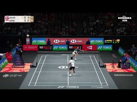 Anthony Sinisuka Ginting (INA) Vs Victor Axelsen (Denmark) | All England Open 2024