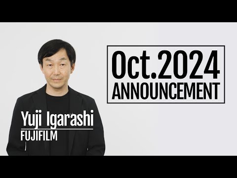 October 2024 Announcement/ FUJIFILM