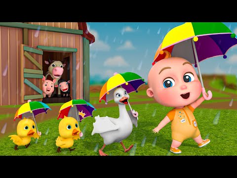 Rain Rain Go Away - Animal Version | Baa Baa Black Sheep | PulkaCoco‬ Nursery Rhymes & Kids Songs