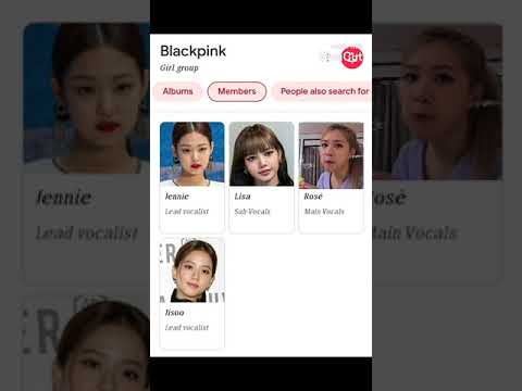 How Google introduces to BLACKPINK