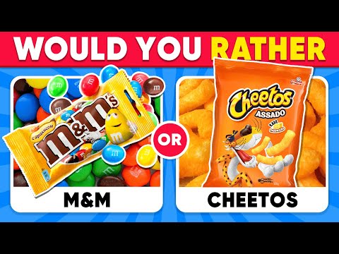 Would You Rather Food and Drink Edition 🍟🥤🍔  Daily Quiz