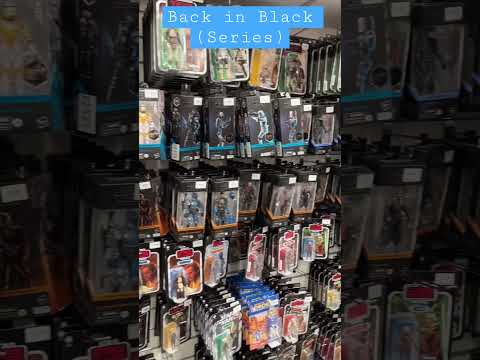 Wall of Star Wars Black Series #hasbro #starwars #blackseries #shorts #disney